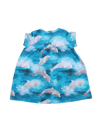 Walkiddy Kleid Kurzarm Kleid aus Baumwolle (Bio)