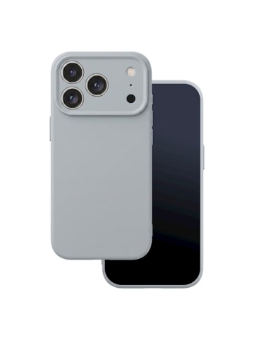 COFI 1453 TFO Silicon Kompatibel mit  iPhone 18 Pro Max / 17 Pro Max Silber in Silber