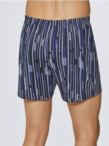 WITT WEIDEN Boxershorts in marine-bedruckt