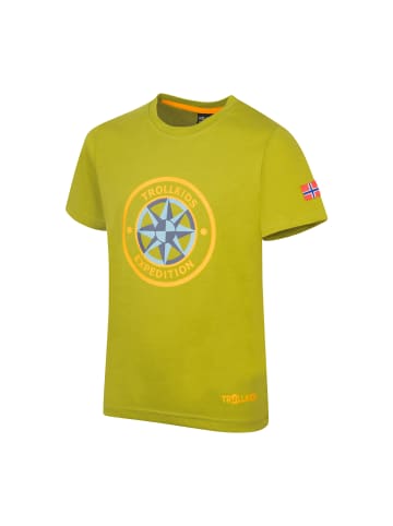 Trollkids Funktionsshirt Windrose in pear green