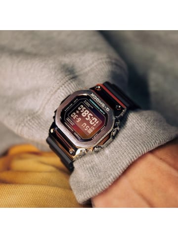 Casio G-Shock G-Steel Herrenuhr Schwarz/Regenbogen
