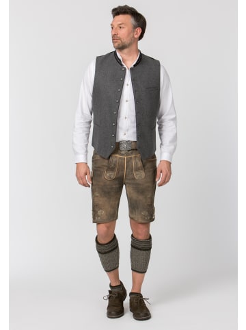 Stockerpoint Stockerpoint Trachtenlederhose Bastian in kiesel gespeckt