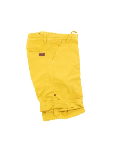 Jack Wolfskin Shorts Pomona in Gelb