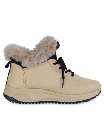 VAN HILL Sneaker Low Emily in Khaki
