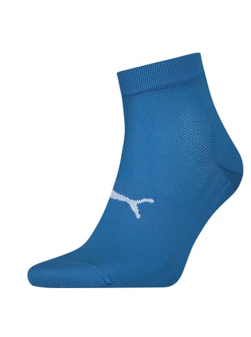 Puma Bodywear Quarter Socken 8 Paar in Blau