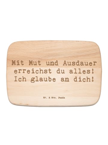 Mr. & Mrs. Panda Hackbrett Spruch Sportliche Wettkämpfe Mut und ... in Transparent