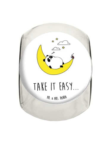 Mr. & Mrs. Panda Kaffeedose Panda Easy mit Spruch in Weiß