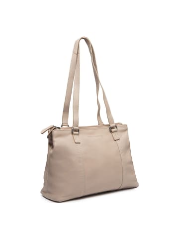 The Chesterfield Brand Marvos Schultertasche Leder 32 cm beige