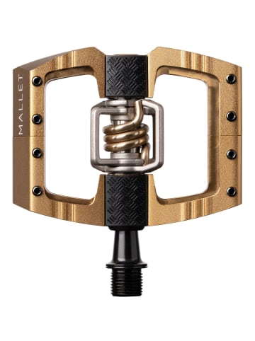 Crankbrothers MTB-Pedal  Mallet DH Klick-Pedal, Loic Bruni Signature Edition in gold