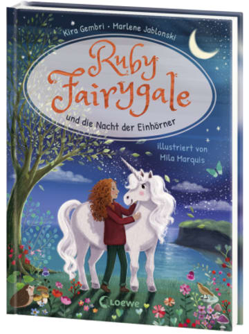 Loewe Verlag Buch - Ruby Fairygale und die Nacht der Einhörner (Erstlese-Reihe, Band 4)