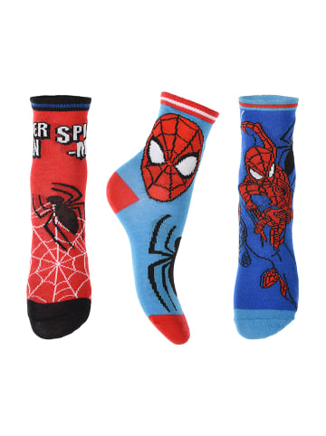 Spiderman 3er-Set: Socken Strümpfe in Mehrfarbig