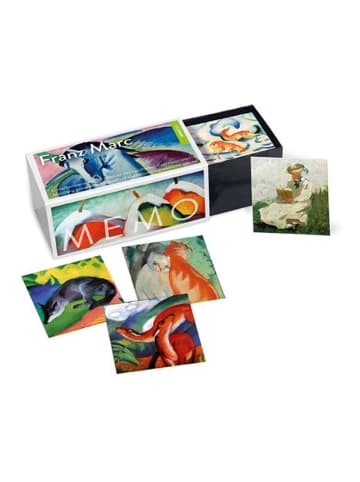 Seemann Franz Marc. Memo | Gedächtnisspiel mit 36 Motiven des berühmten Expressionisten