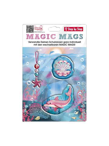 Step by Step Ranzen-Zubehör-Set MAGIC MAGS in Sweet Dolphin Lou