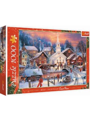 Trefl Spiel - Puzzle 1000  Weiße Weihnacht (Puzzle)