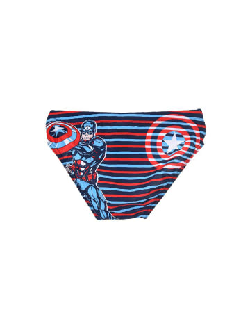 Avengers Badehose Captain America Slip in Blau