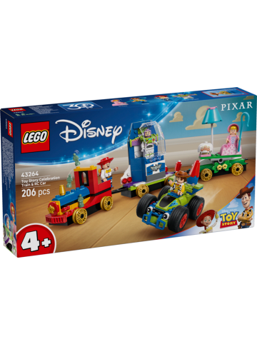 LEGO Disney™ Partyzug und das Auto RC aus Toy Story in Mehrfarbig ab 4 Jahre