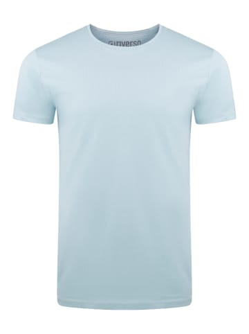 riverso  T-Shirt RIVAaron O-Neck in Blau