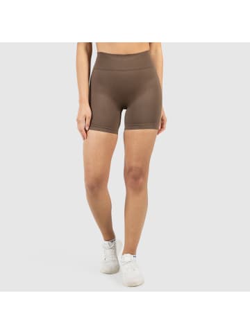 SMILODOX Shorts Nomeli Scrunch in Braun
