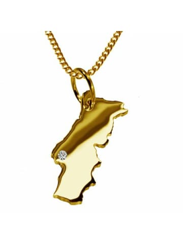 Schmuckador Halskette 50cm Portugal in gold