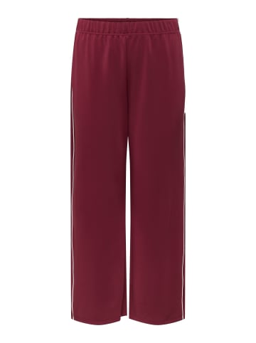 ONLY Carmakoma Hose mit weitem Beinschnitt in Ruby Wine