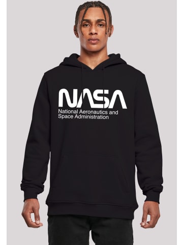 F4NT4STIC Hoodie NASA Aeronautics And Space in schwarz