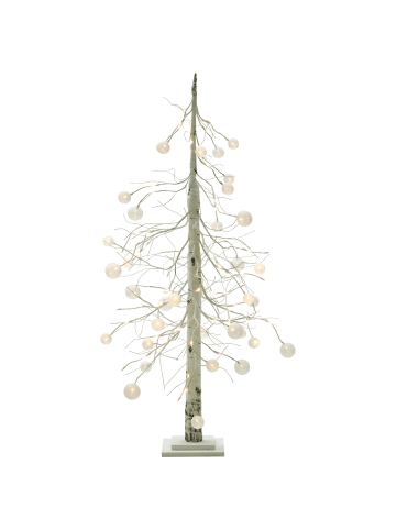 Beliani LED Deko HOLAR in Weiß - (W) 50 x (H) 122 x (L) 50 cm