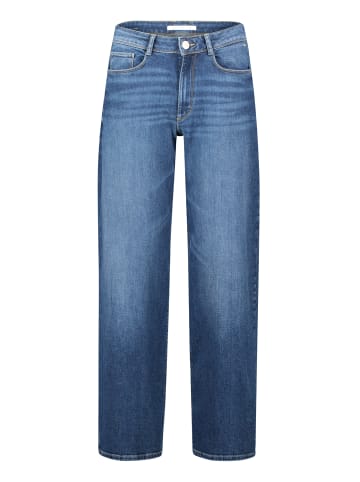 BETTY & CO High Waisted-Jeans mit weitem Bein in Blau