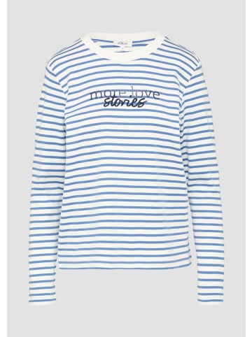 s.Oliver T-Shirt in 55G3_royalblau