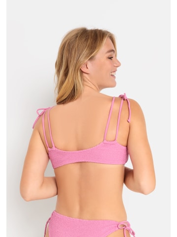 LSCN BY LASCANA Bustier-Bikini-Top in hellrosa