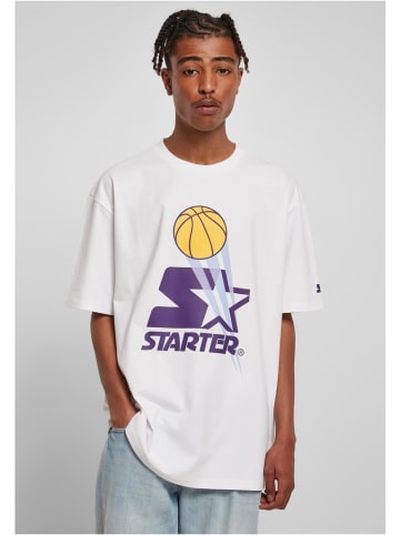 Starter Black Label T-Shirt "Starter Airball Tee" in Weiß