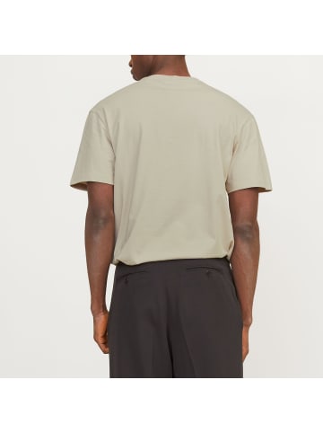 Jack and Jones T-Shirt JJESTAR JJ Tee SS in Beige