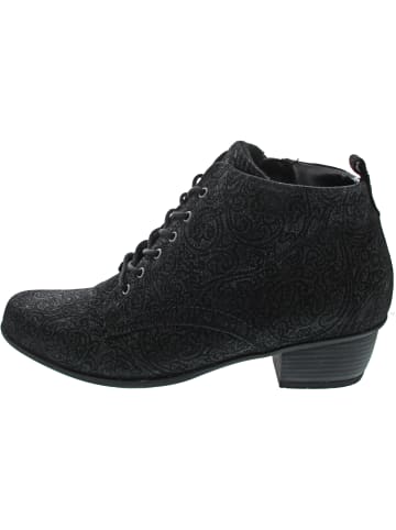 WALDLÄUFER Haifi Schnürstiefelette Schwarz