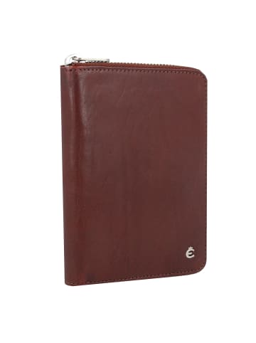 Esquire Toscana Geldbörse RFID Leder 10,5 cm in coffee
