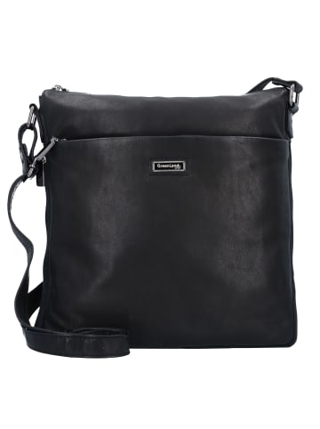 Greenland Nature Black Nappa Umhängetasche Leder 29 cm in black