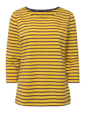 LAURASØN Shirt in mattes gelb