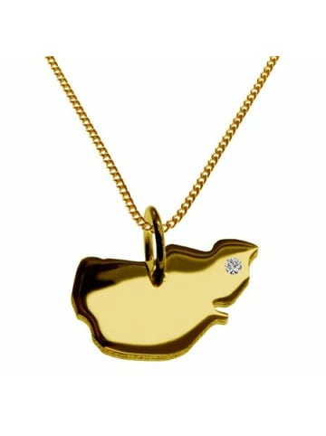 Schmuckador Halskette 50cm Pellworm in gold