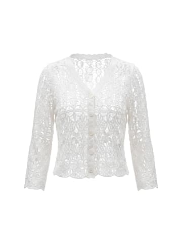 esha Women Cardigan in White