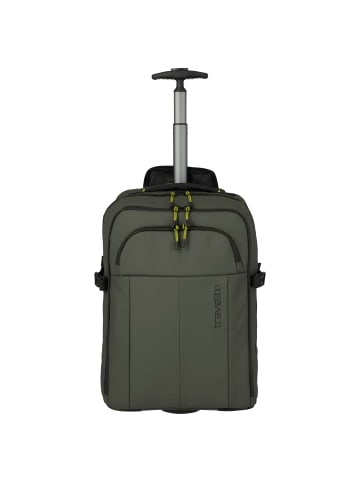 travelite Briize - Rucksacktrolley 50 cm (black) in khaki