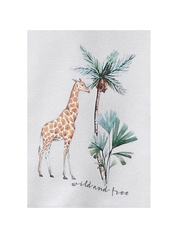 Nini Babyjacke Giraffe in grau