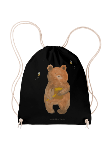 Mr. & Mrs. Panda wander rucksack Bär Honig ohne Spruch in Schwarz