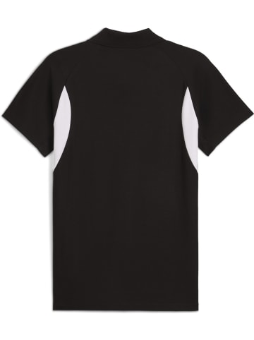 Puma Polo "TeamEVOSTRIPE Polo" in Schwarz