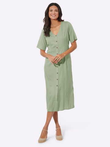 Sieh an! Sommerkleid in eucalyptus