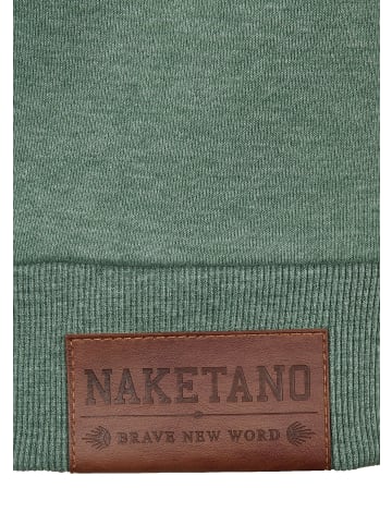 naketano Sweat Hoody Theo's Lieblingspulli Pine Green Melange
