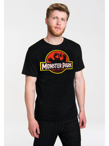 Logoshirt T-Shirt Cookie Monster - Monster Park in schwarz