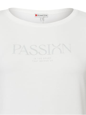 Street One T-Shirt in ecru