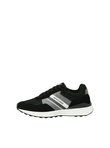 Jack & Jones Sneaker mit Schnürung und mehrschichtigem Design in Anthrazit