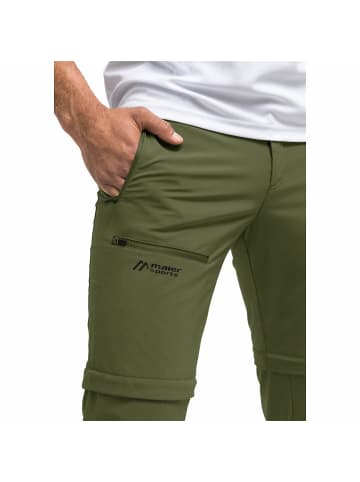 Maier Sports Outdoorhose Latit Zip in Moos