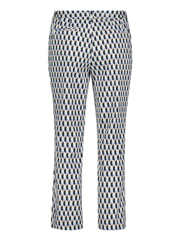 Betty Barclay Businesshose mit Bügelfalte in Blau/Grün