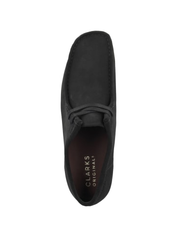 Clarks Halbschuhe Wallabee in schwarz