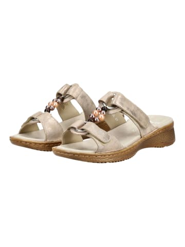 ara Pantoletten in Silber